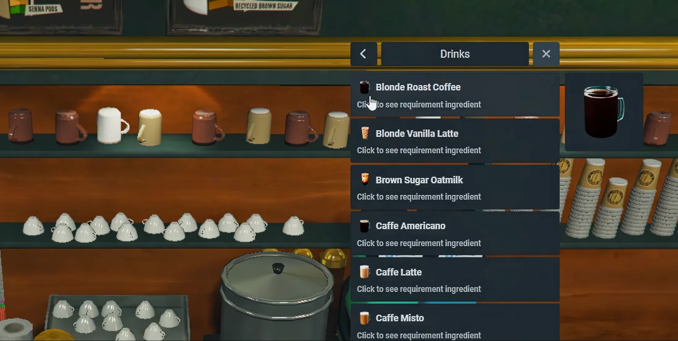 Coffee Drink Machine