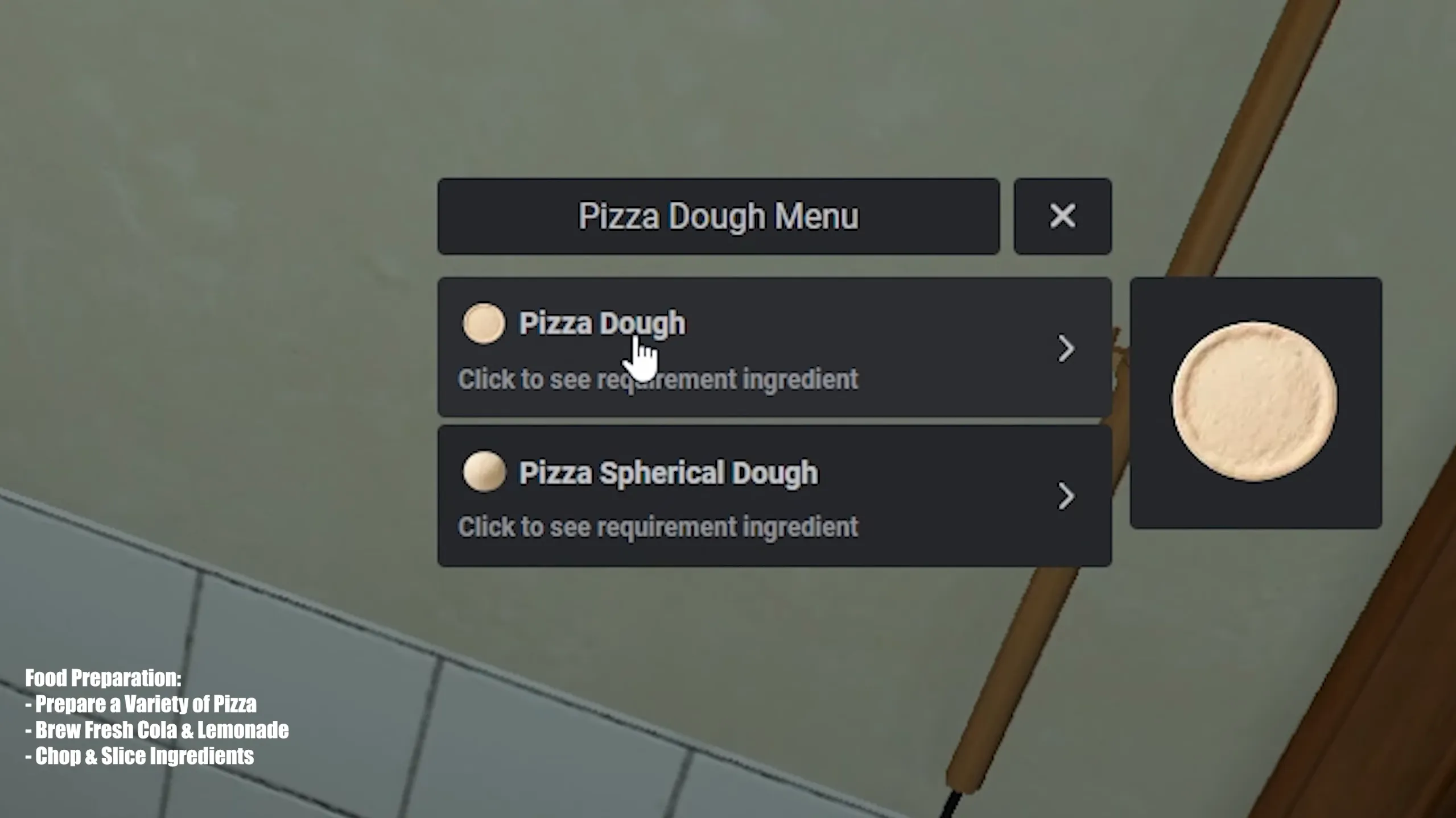 Dough Pizza